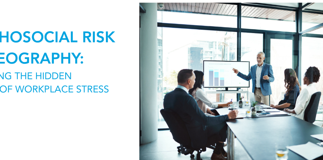 stock image on a report title graphic