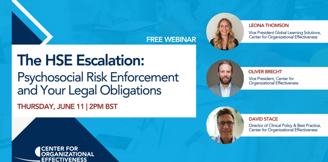 HSE enforcement webinar